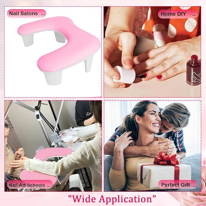 Nail arm rest for nail