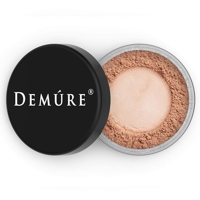 Demure Mineral Blush Makeup (Natural Radiance), Loose Powder By Demure