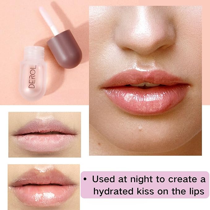 4Pcs Lip Plumper Set,Lip Plumper,Natural Lip