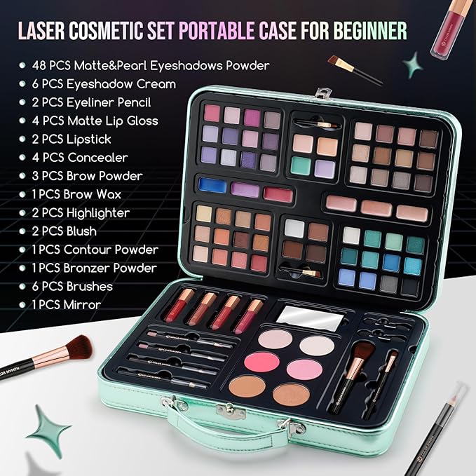 Color Nymph All in One Girls Makeup Sets