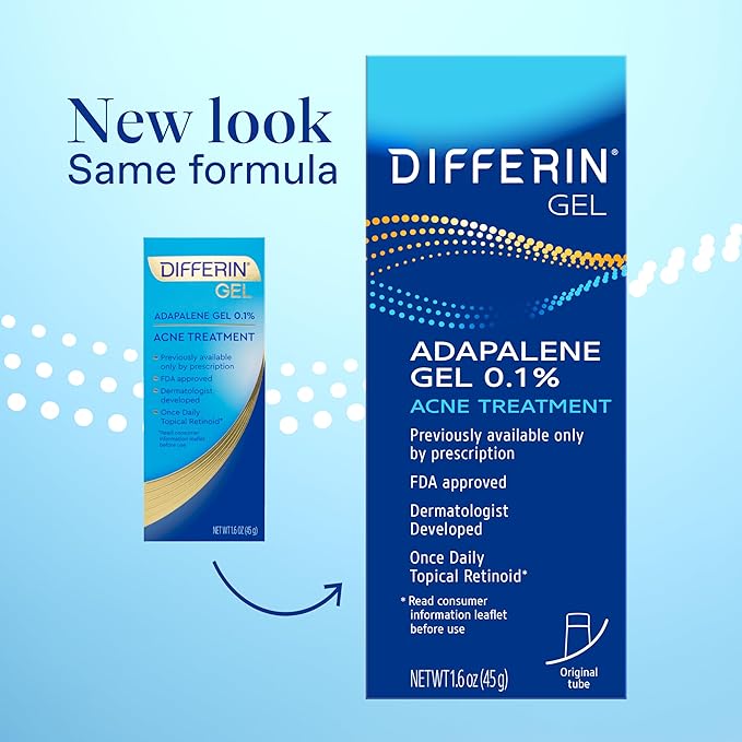 Differin acne treatment gel, 180