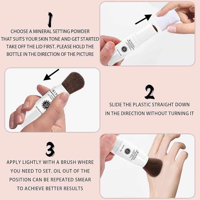 Mineral Sunscreen Setting Powder, SPF 35 Translucent Loose