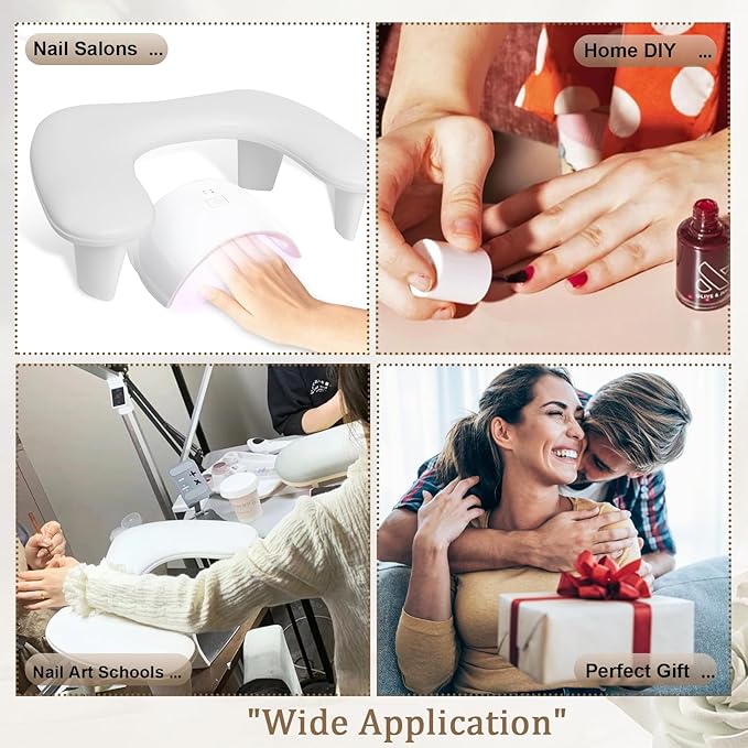 Nail arm rest for nail