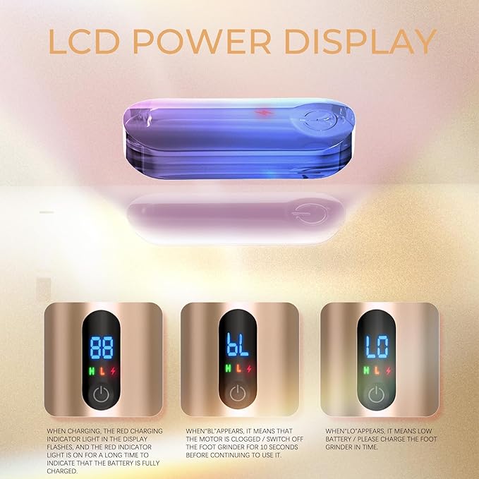 Ranrose electric feet callus remover: