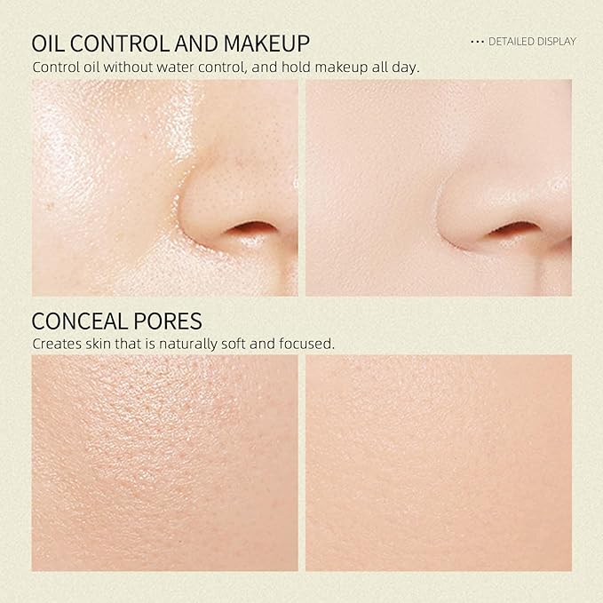 Erinde Pink Translucent Matte Setting Powder with Puff,