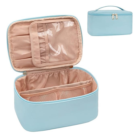 Ocheal makeup bag, portable cosmetic