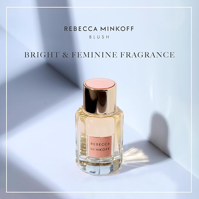 Rebecca Minkoff Blush Floral Scent - Perfumes for Women - Opens with Bergamot, Mandarin, and Blackcurrant - Blended with Pear - 8.4oz Fragrance Mist, 3.4oz and 14ml EDP Spray - 3 pc Gift Set.