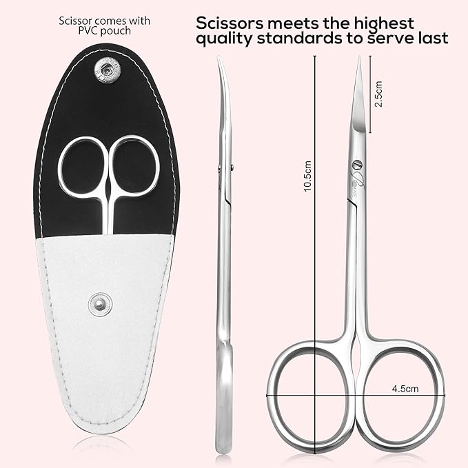 ROUSE Cuticle Scissors Professional Grooming