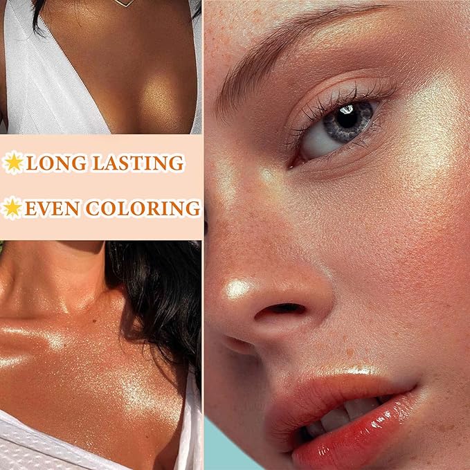 Body Luminizer Liquid Illuminator, Bronze Gold, Skin Foundation