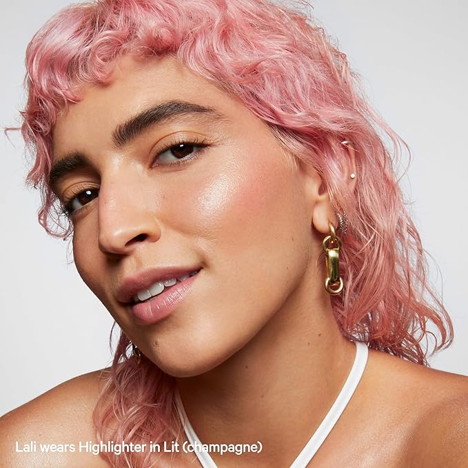 Milk Makeup Highlighter, Lit (Champagne) - 0.21 oz 0.21 oz