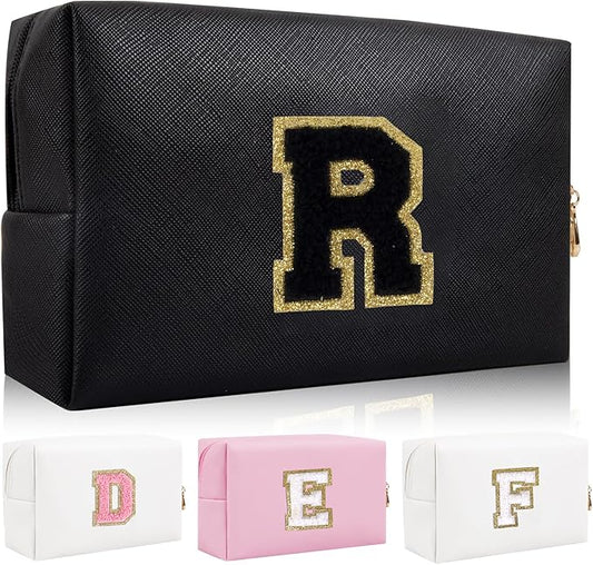 Personalized initial letter patch makeup