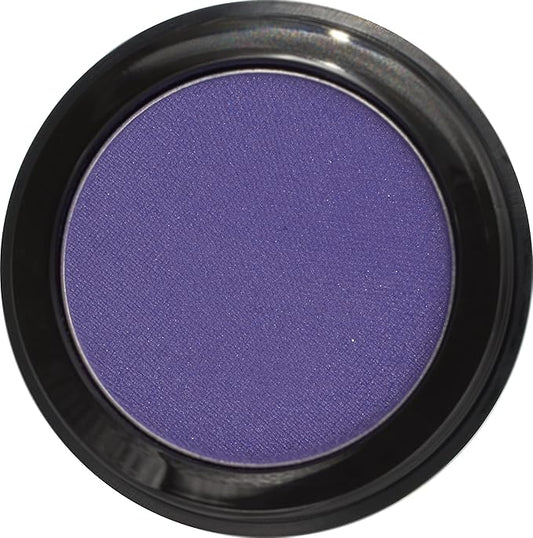Indigo Denim Navy Blue Purple Violet Opaque Pressed Powder Single Vegan Eyeshadow; Talc, Paraben & Cruelty Free