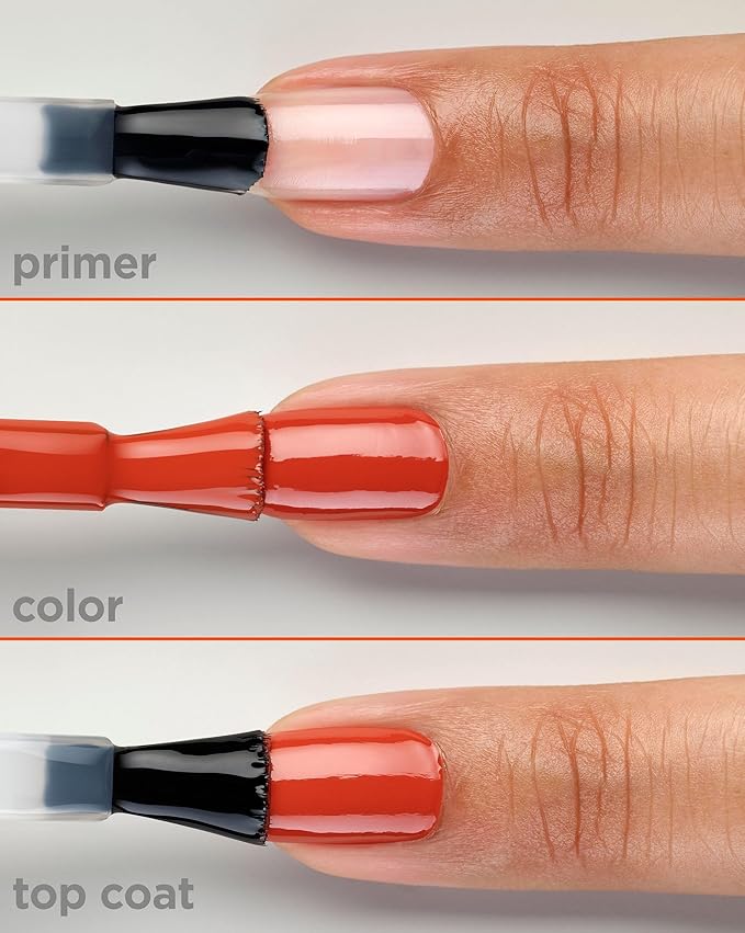 Sally Hansen Miracle Gel, Red Eye, Long Lasting, Gel-Like Formula, No UV Lamp Needed, Opaque, Shiny Red Nail Polish