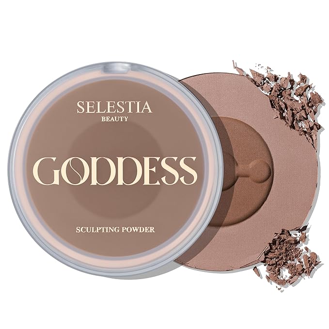 Sculpting Contour Powder Goddess - Matte Sculpting Powder Skin Tones, 0.53 Oz