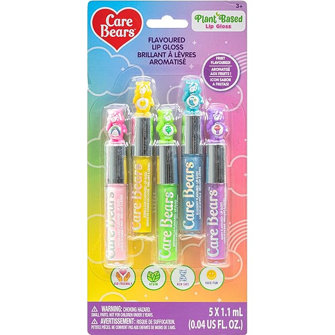 Townley Girl Care Bears 5 pcs Flavored Lip