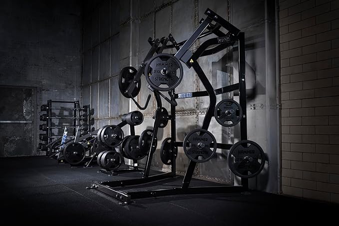 Hammer Strength 5Lb Round Rubber Olympic Plate