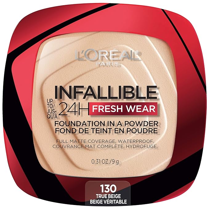 L'Oreal Paris Makeup Infallible Fresh Wear Foundation in Beige, . 0.31 oz