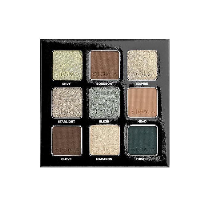 Sigma Beauty On-the-Go Eyeshadow Palette - Ivy -