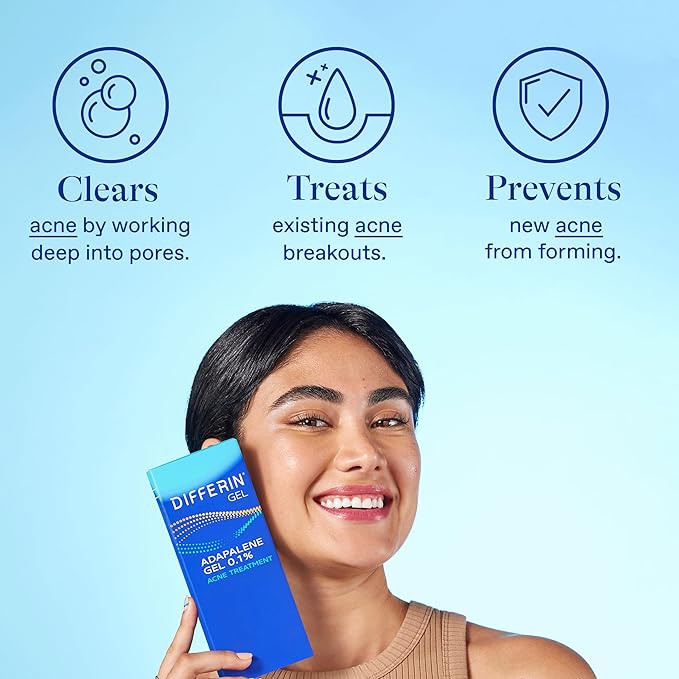 Differin acne treatment gel, 30