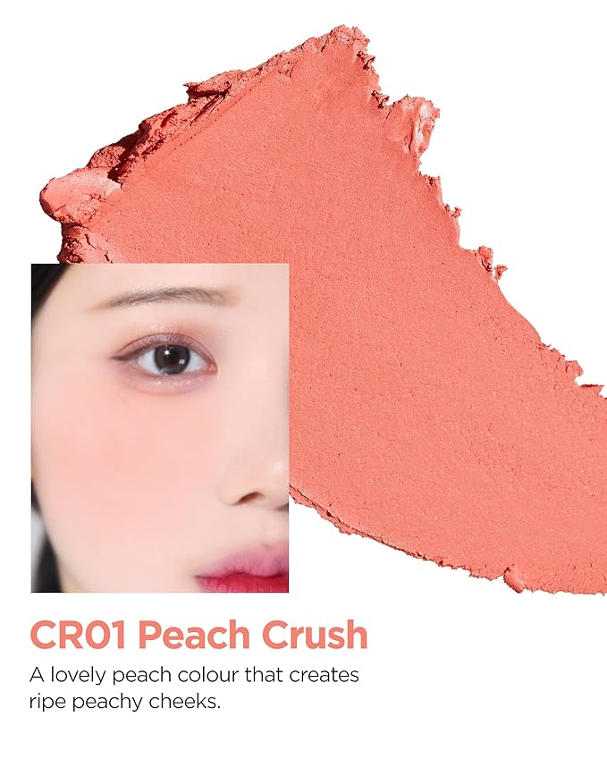 THESAEM Jelly Blusher CR01 Peach Crush - Velvety