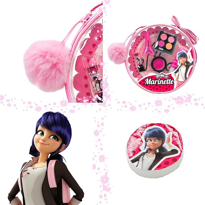 Miraculous Ladybug Kids Makeup Set - 10 Piece