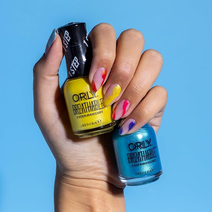 Orly Breathable Nail Polish Melting Point Collection | Creme and Shimmer Nail Colors for Spring & Summer (Cesium the Day)