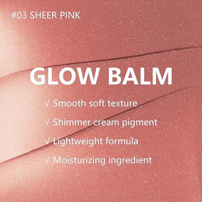 KYDA Miracle Glow Balm, Glow Tinted Blush Balm, 1.76 oz