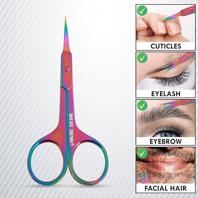 Nail scissors, toenail eyebrow mustache