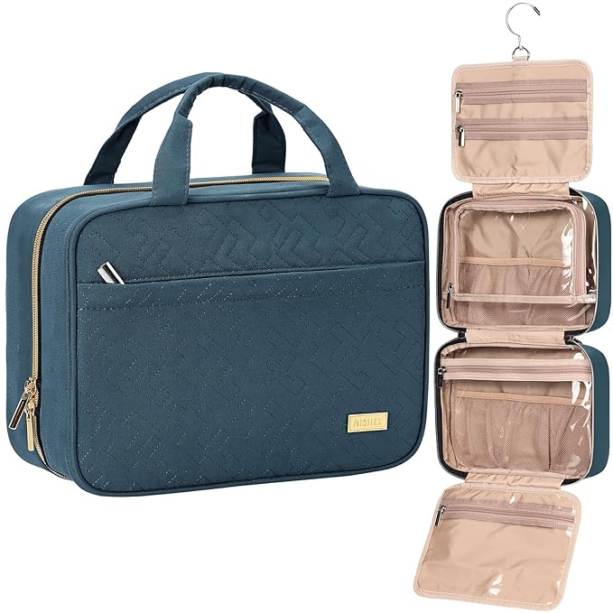 Nishel travel toiletry bag for