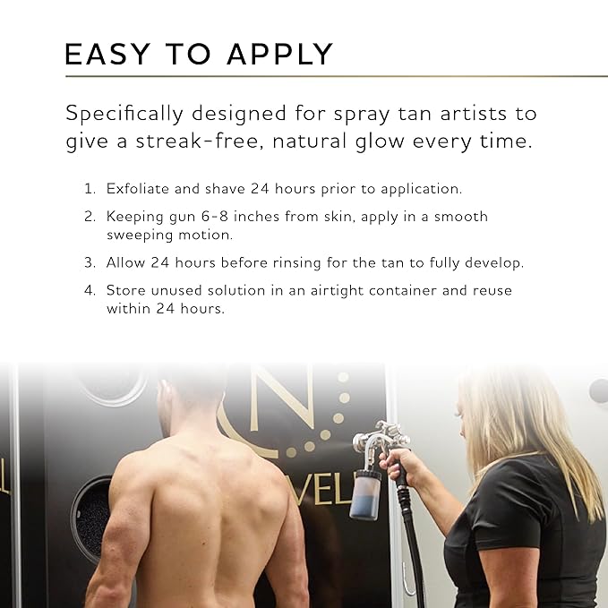 Norvell Premium Sunless Tanning Solution - Clear Plus, 1 Liter