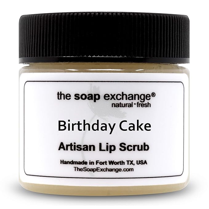 Lip Scrub - Birthday Cake Flavor oz