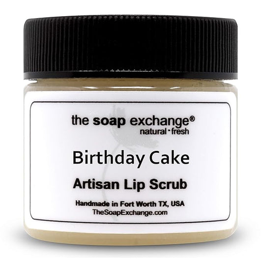 Lip Scrub - Birthday Cake Flavor oz