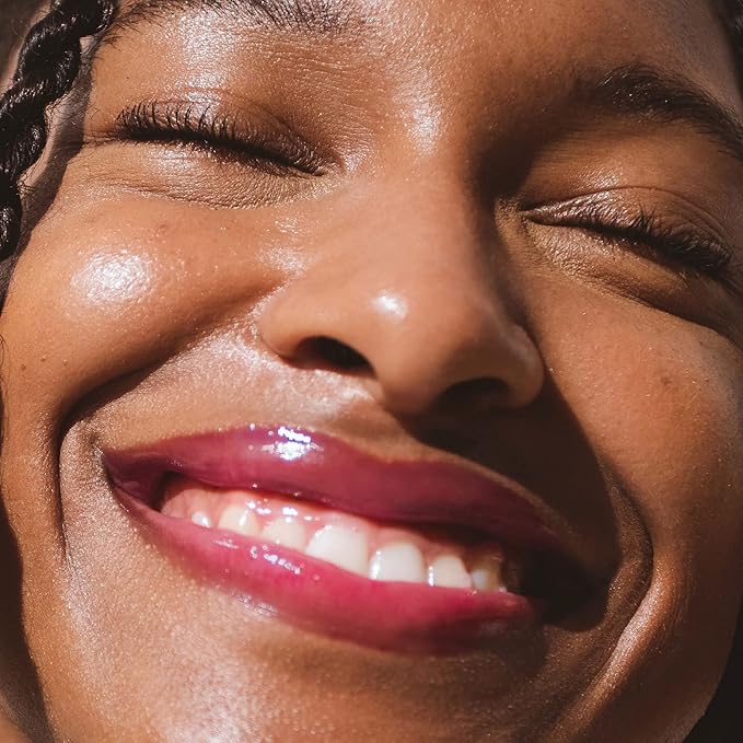 Tower 28 ShineOn Lip Jelly, WILD, Non-Sticky, Hydrating Vegan Lip Gloss in Sheer-ish Raspberry, Moisturizing Apricot and Raspberry Seed Oil, Clean, Cruelty Free