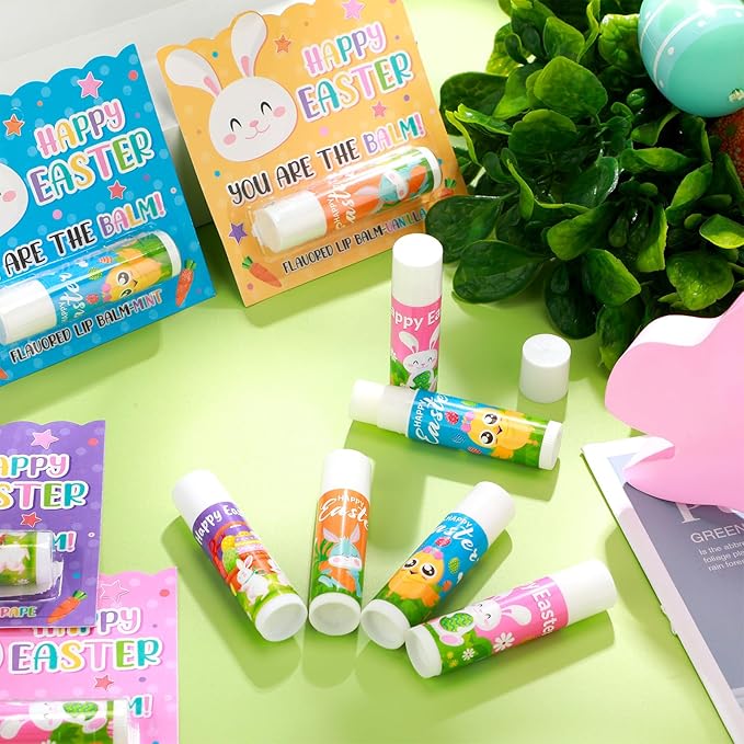48 Pcs Easter Lip Balm Bulk
