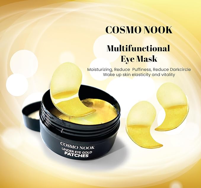 24k gold under eye patches