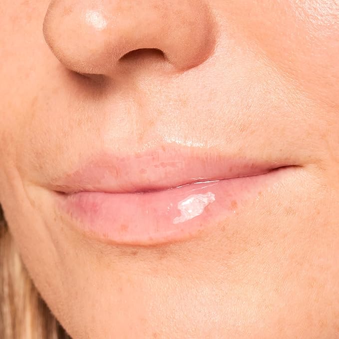 ColourPop Fresh Kiss Glossy Lip Balm - Hydrating Lip Care Enriched with Peptides, Hyaluronic Acid, Shea Butter & Vitamin E for an Ultra-Cushiony Formula - Vanilla Cake (0.49 oz)