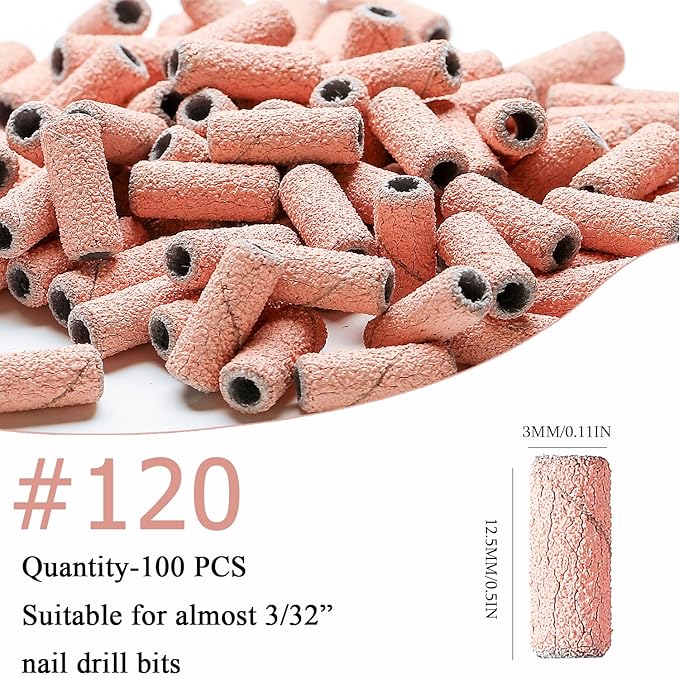 100pcs nail drill bits small