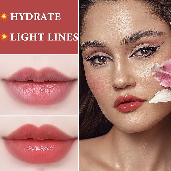 Plumping Lip Oil,Hydrating Lip Glow Oil