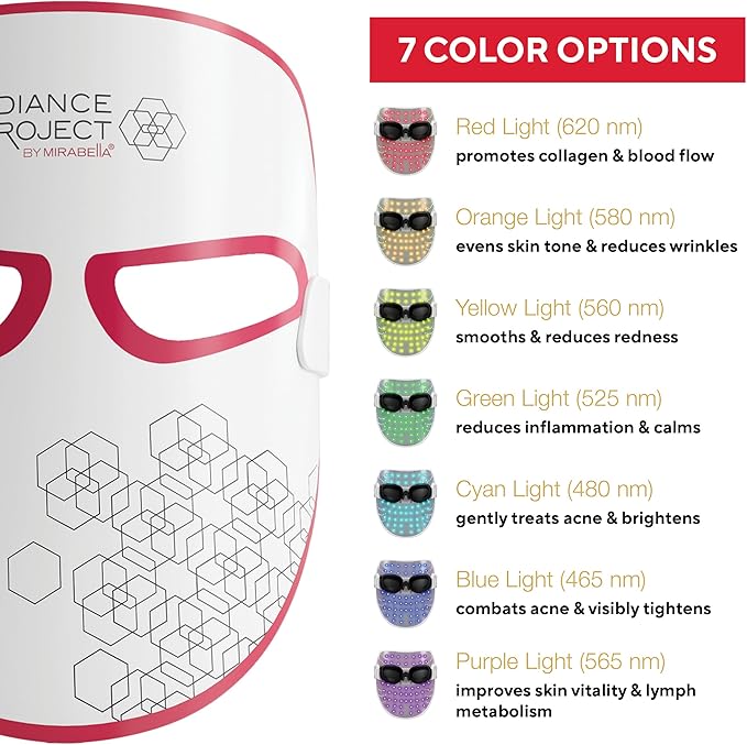 Mirabella 7 Color LED Light Therapy