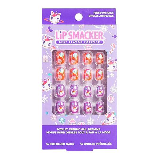 Lip Smacker Unicorn Holiday Press On Nails Stocking Stocking