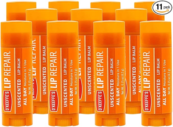 O'Keeffe's Unscented Lip Repair Lip Balm