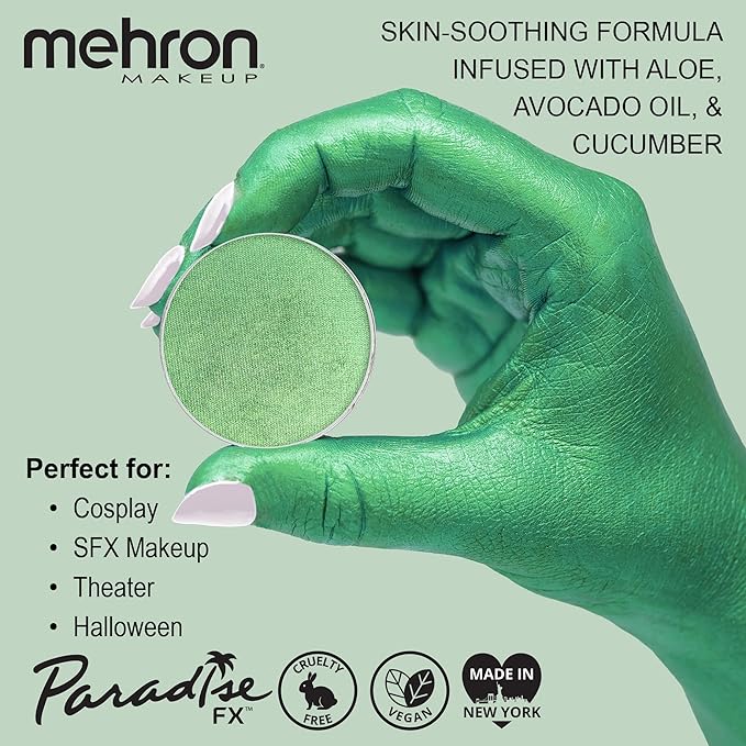 Mehron Makeup Paradise Makeup AQ Refill (.25 oz) 25 oz