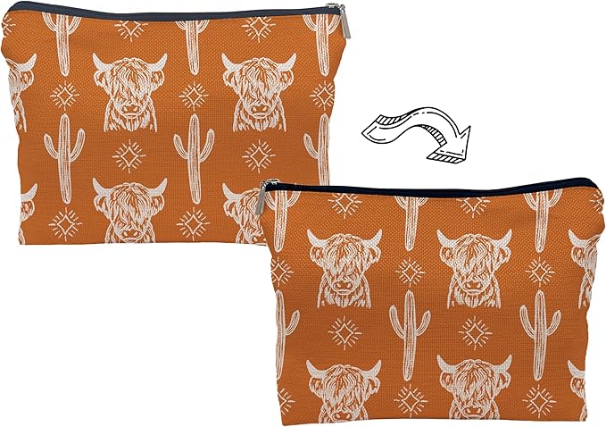 Western makeup bag,western gifts for