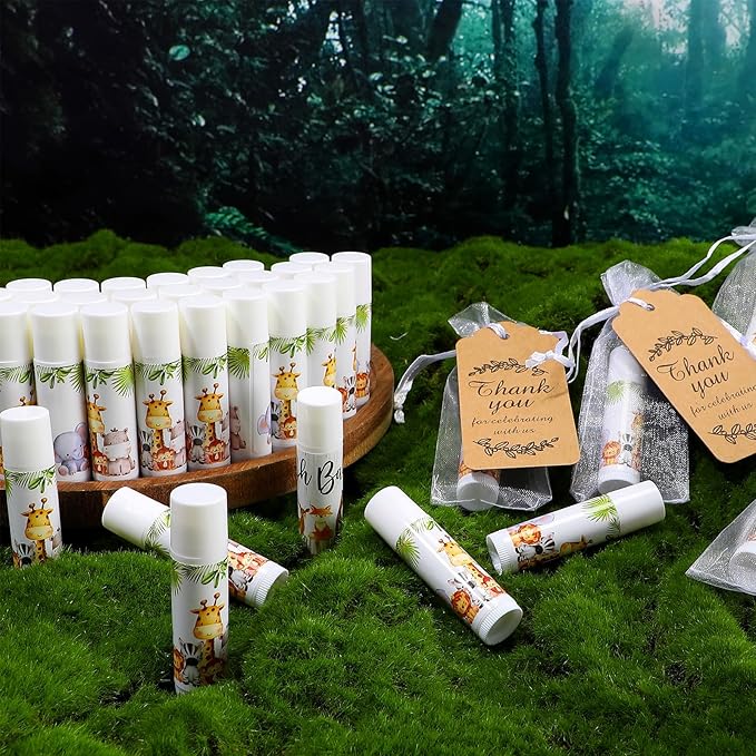 Fumete 50 Pack Jungle Animal Baby Classroom