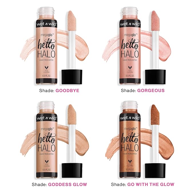 wet n wild MegaGlo Hello Halo Liquid Highlighter The Glow