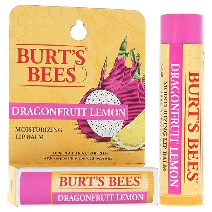 Burts Bees Dragonfruit Lemon Moisturizing Lip