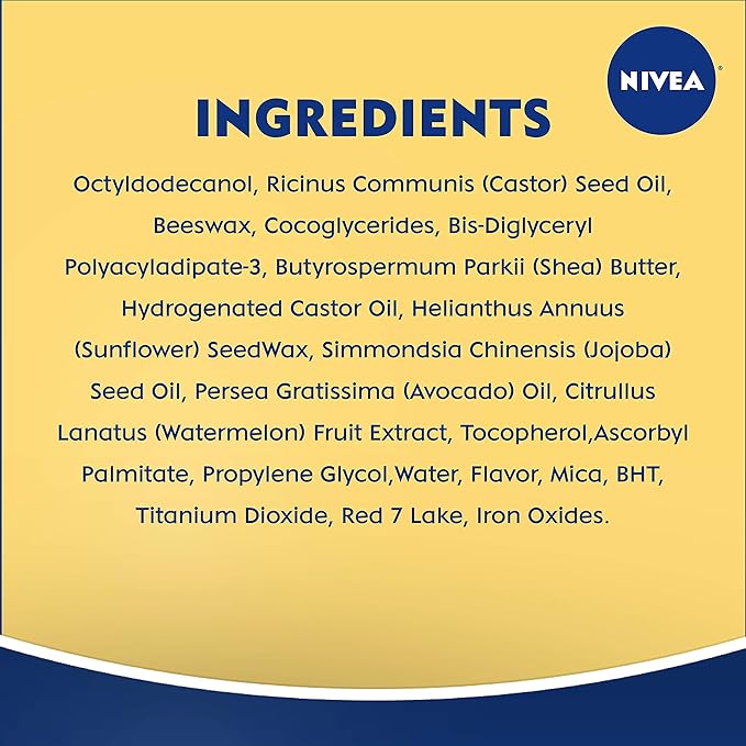 NIVEA Watermelon Lip Care - Tinted