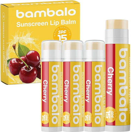 4-Pack Cherry SPF 15 Lip Balm