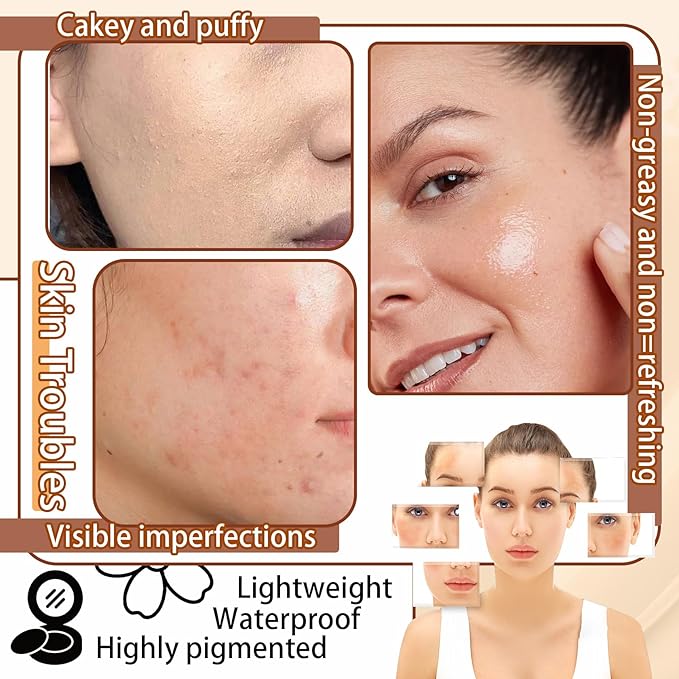 Mushroom Head Air Cushion CC Cream Foundation Makeup,Moisturizing