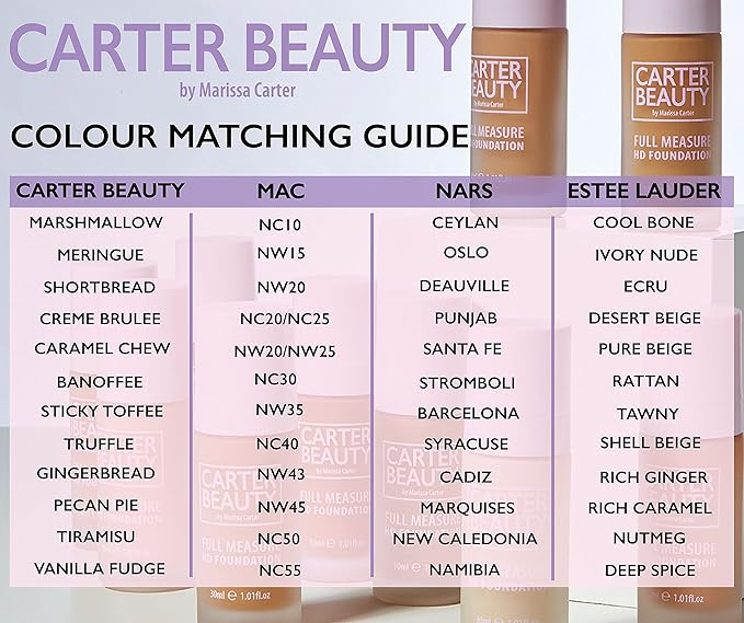 Carter Beauty By Marissa Carter Half Measure Dewy Meringue, 1. 01 oz